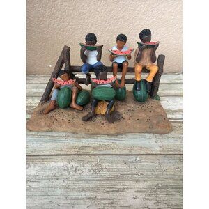 Sass n Class Annie Lee Seeds & Rinds 2004 African American Folk Art Figurine